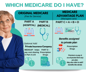 Original Medicare Part A and B vs. Medicare Part C