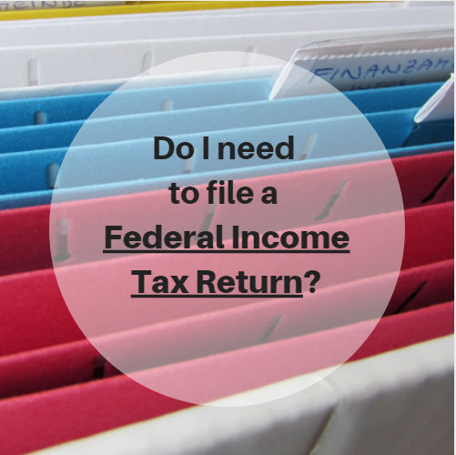 Do I Need to File a Federal Income Tax Return