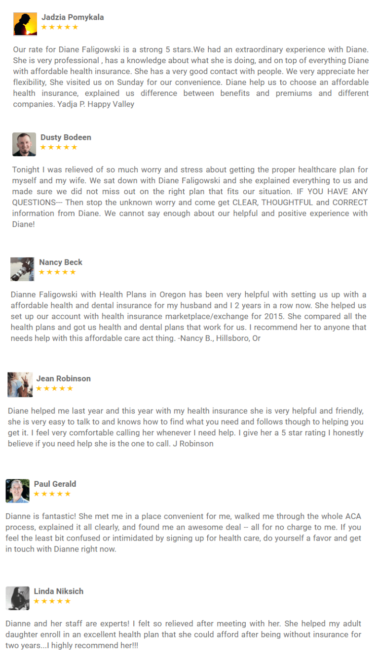 Health Plans In Oregon Reviews